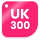 UK300 badge