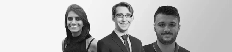 Amber, Freddie and Dan, trainees at Osborne Clarke, talk about what made their CV stand out