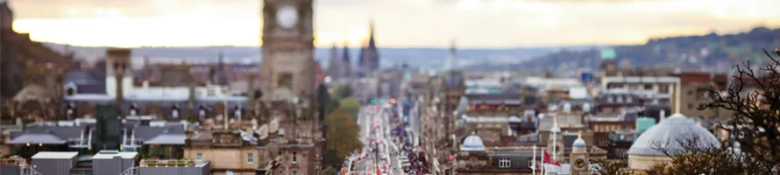 Edinburgh skyscape