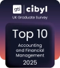 UK Graduate Survey: Top 10 Accounting and Financial Management 2025