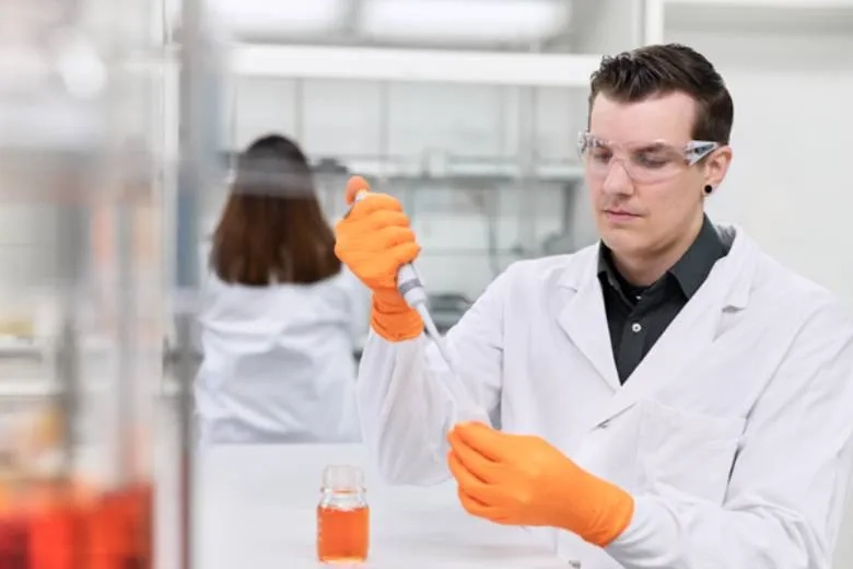 Male Scientist in PPE