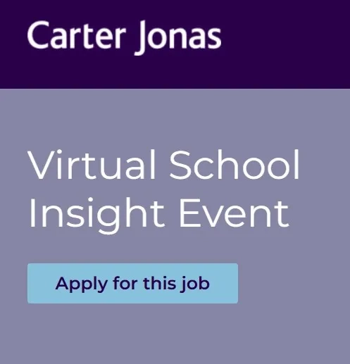 Thumbnail image for Carter Jonas’ Virtual School Insight Evening- Opportunities in the property sector