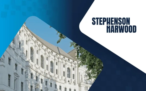 A trainee solicitor at Stephenson Harwood – how does that sound to you?  