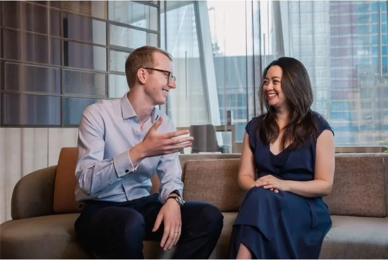 Freshfields trainees man and woman
