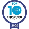 2020 Top 10 Employer Award for Working Families