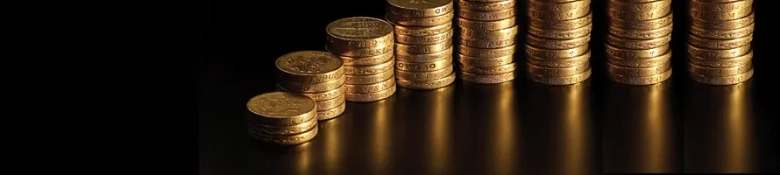 Pound coins: how much can you expect to earn in insurance, actuarial work or retail banking?