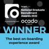 Winner - The best on-boarding experience award