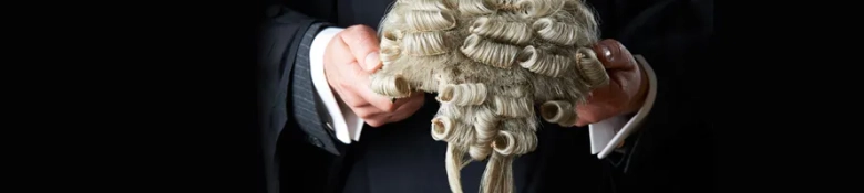 A picture of a barrister's wig, related to the Inns of Court and their funding for aspiring barristers
