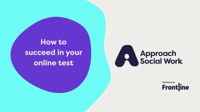 Thumbnail image for How to succeed in your online test | Approach Social Work