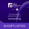 Shortlisted - The most popular graduate recruiter in consulting award 2026, sponsored by CBRE
