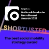 Shortlisted - The best social mobility strategy award 2023