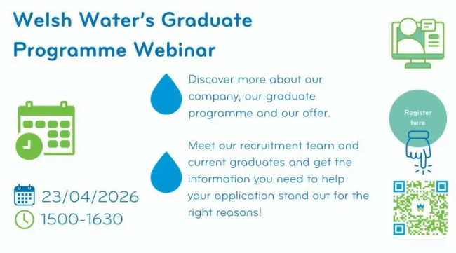 Thumbnail image for Welsh Water Graduate Programme Webinar