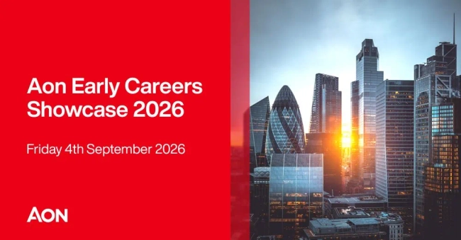 Thumbnail image for Aon Early Careers Showcase 2026