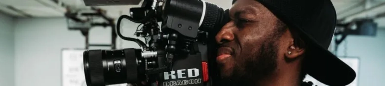 cinematographer operating camera