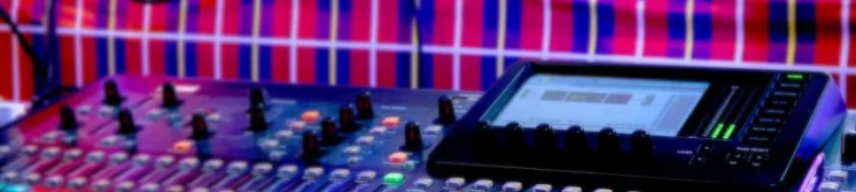 sound mixing desk