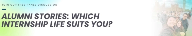 Featured image for Alumni Stories: Which Internship Life Suits You?