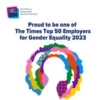 The Times Top 50 Employers for Gender Equality 2023