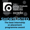 Shortlisted - The best internship or placement programme award