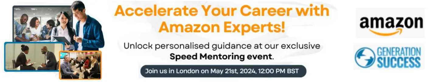 Accelerate Your Career Path: Speed Mentoring with Amazon Experts! image
