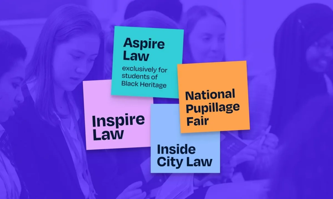 An image promoting targetjobs' law career events