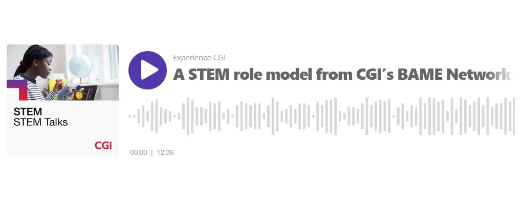 A STEM role model from CGI’s BAME Network