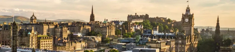 A picture of a London skyline