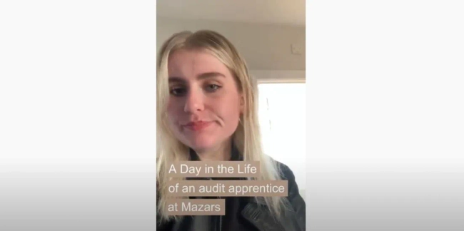 Thumbnail for Mazars | Day in the life Alessia