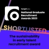 Shortlisted - The sustainability in early talent recruitment award 2023