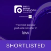 Shortlisted - The most popular graduate recruiter in law award 2026, sponsored by Cibyl