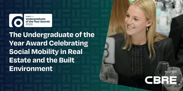 Thumbnail image for The Undergraduate of the Year Award Celebrating Social Mobility in Real Estate and the Built Environment 2026