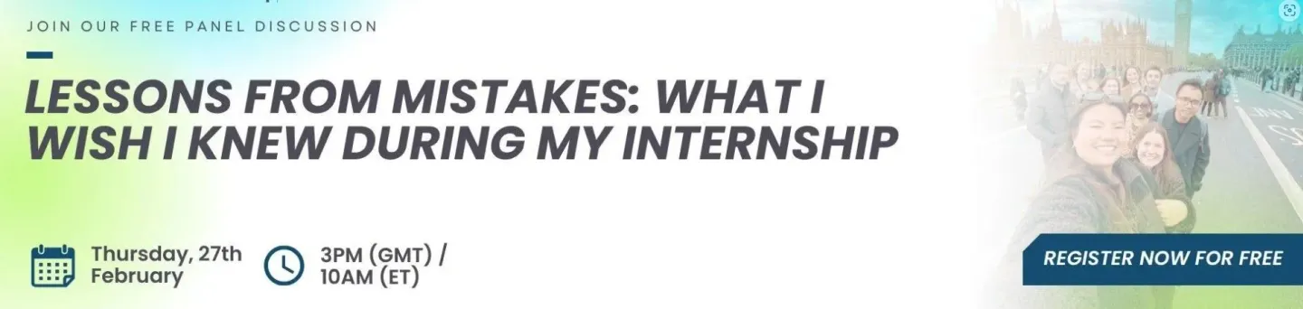 Lessons from Mistakes: What I Wish I Knew During my Internship image