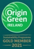 Origin Green Sustainability Programme Gold Member 2021