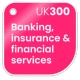 Banking, insurance & financial services badge