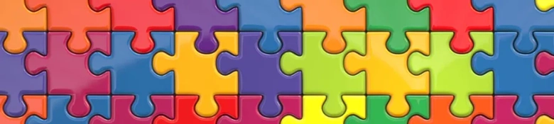 Jigsaw pieces in different colours: all sorts of degree subjects can be a good fit in banking and investment