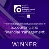 Winner- The most popular graduate recruiter in accounting and financial management award, sponsored by Blackbridge 2026