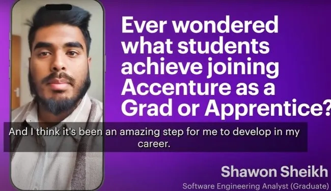 Thumbnail image for What Grad and Apprentices achieve at Accenture