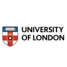 University of London logo with shield, book, and Tudor rose elements