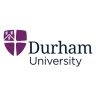 Durham University logo with purple shield and university name