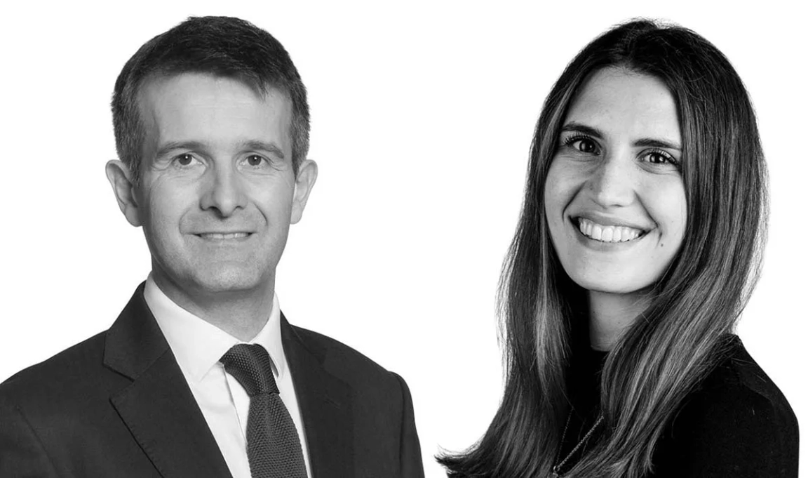 Headshots of Will and Anna, a partner and trainee at Osborne Clarke, who explain how STEM students can have a law career