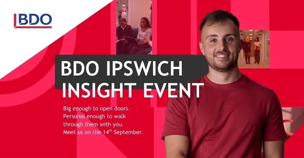 Thumbnail image for BDO Ipswich - Insight evening - 6:30 PM to 8 PM