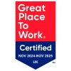 Great Place to Work® UK 2024/2025