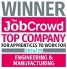 The JobCrowd: Top Company for Apprentices to Work for 2024/25 - Engineering & Manufacturing