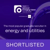 Shortlisted - The most popular graduate recruiter in energy and utilities award 2026, sponsored The School Outreach Company