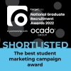 Shortlisted - The best student marketing campaign award