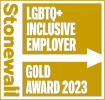 Stonewall LGBTQ+ Inclusive Employer, Gold Award 2023