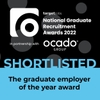 Shortlisted - The graduate employer of the year award