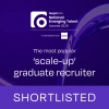 Shortlisted - The most popular 'scale-up' graduate recruiter award 2026, sponsored by The 5% Club