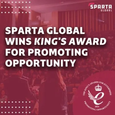 Sparta Global Wins King's Award for Promoting Opportunity