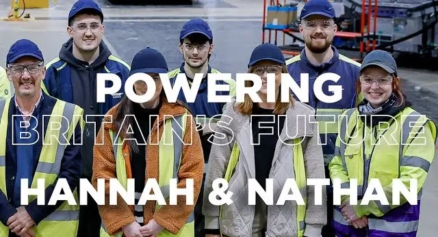 Thumbnail image for Hannah and Nathan | Powering Britain's Future