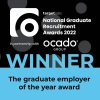 Winner - The graduate employer of the year award